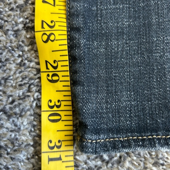 Paper Denim & Cloth sienna low rise straight medium wash jeans 28/6 - Picture 7 of 8